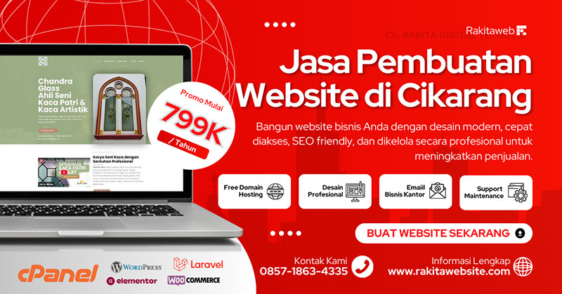 jasa pembuatan website murah di cikarang